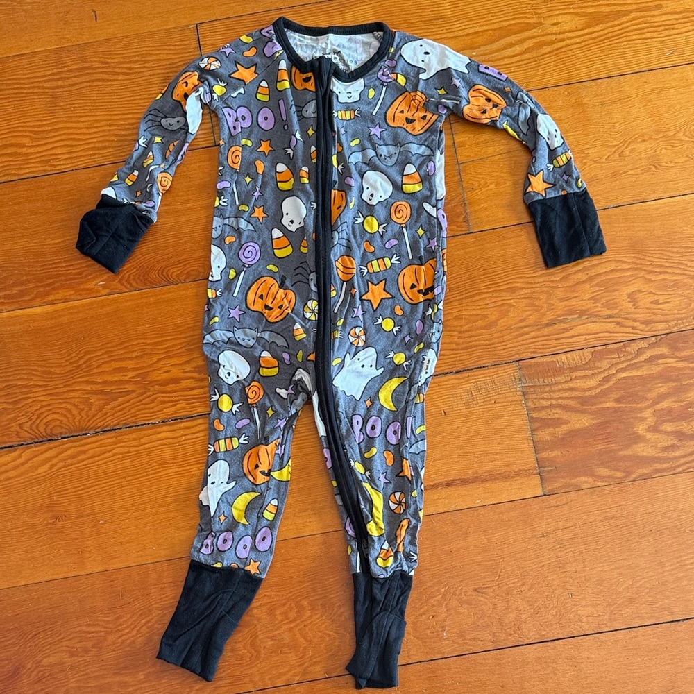 Little Sleepies Spooky Fun Kids Footie
